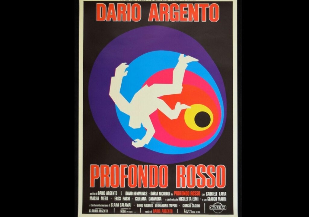 Locandina cinematografica del film Profondo Rosso