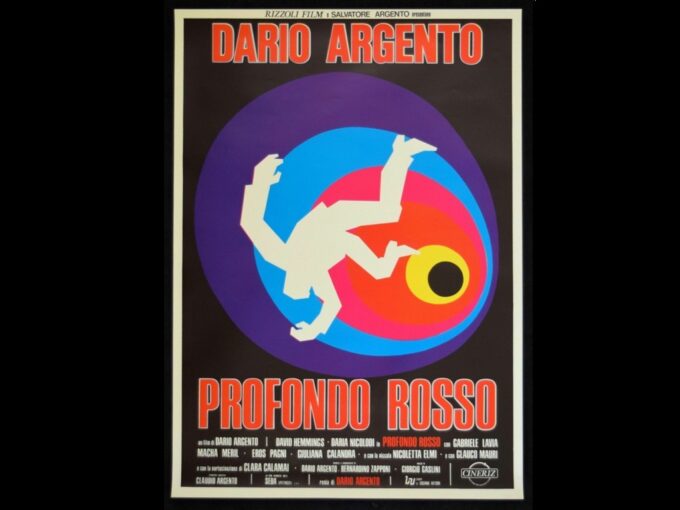 Locandina cinematografica del film Profondo Rosso