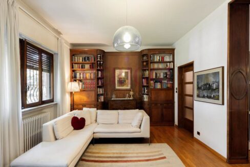 salotto - villa inverigo in vendita - meriggi