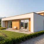 Villa contemporanea con ampio giardino e ulivi sulle colline della Brianza, in vendita