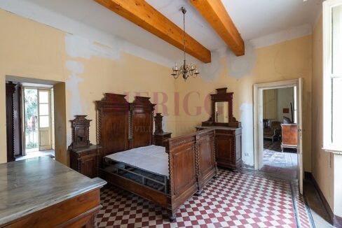 camera da letto- villa bonacina - airuno - via Dante - meriggi