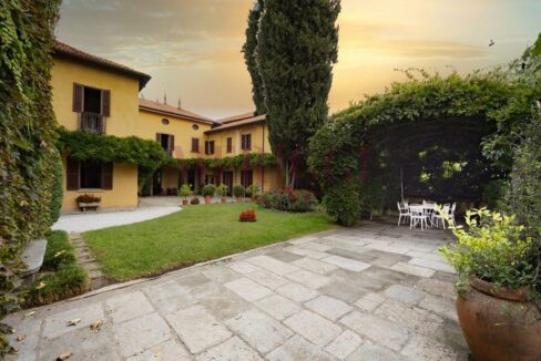 facciata e vista gazebo - Brongio - vendita - palazzo fumagalli