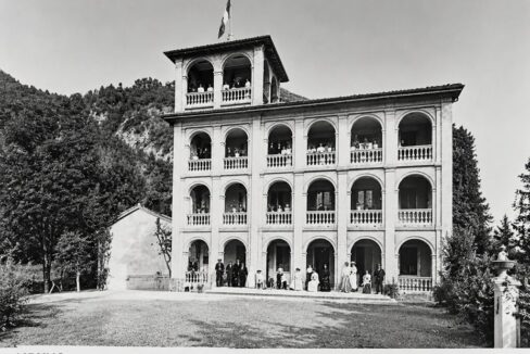 fotografia d'epoca - villa bonacina - airuno
