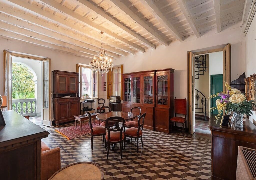 soggiorno al secondo piano- villa bonacina - airuno - via Dante - meriggi