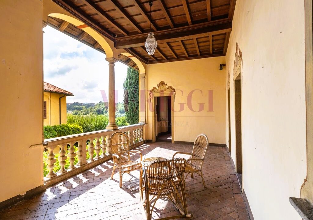 terrazzo e vista - Brongio - vendita - palazzo fumagalli