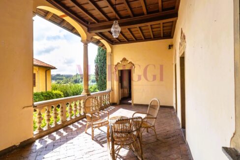 terrazzo e vista - Brongio - vendita - palazzo fumagalli