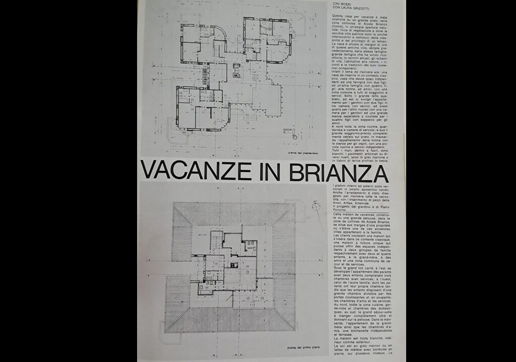 articolo villa alzate brianza