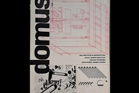 copertina rivista domus villa alzate brianza