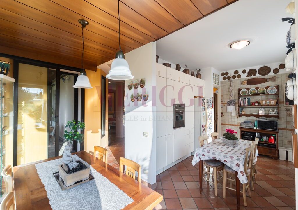 cucina e pranzo - arcore - villa in vendita - meriggi