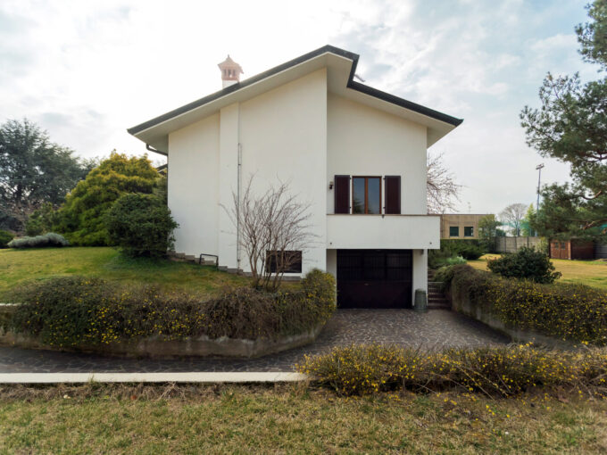 facciata nord - villa cornate d'adda - meriggi