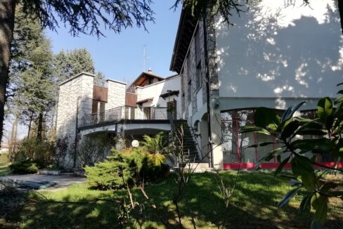 facciata ovest - villa Briosco - Meriggi