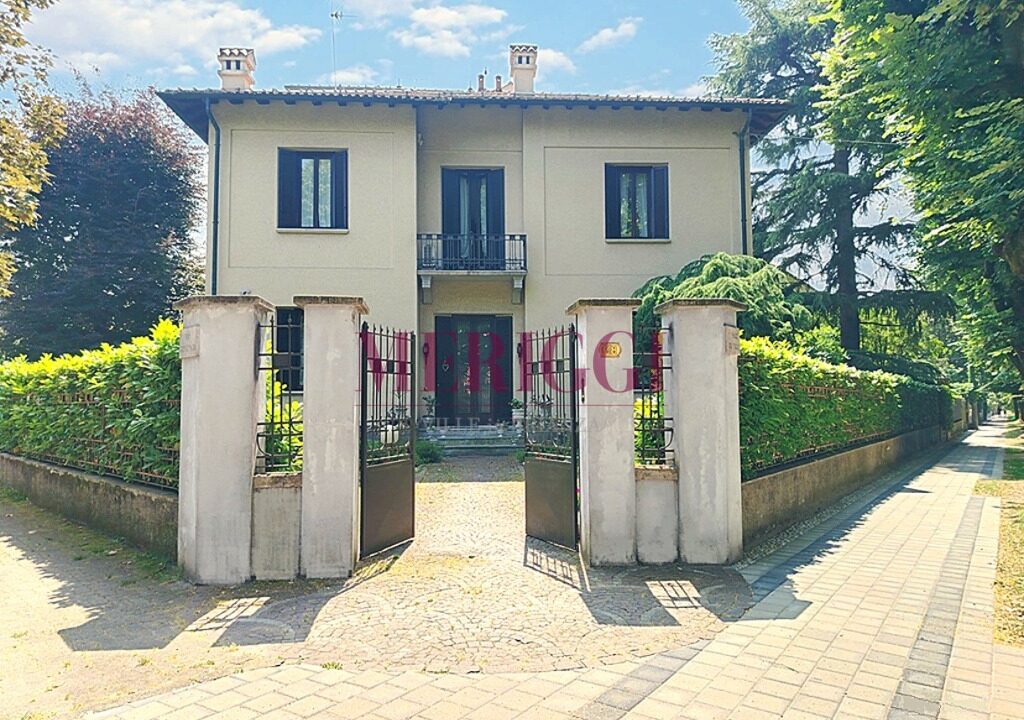 facciata principale - villa vendita - cusano milanino - meriggi
