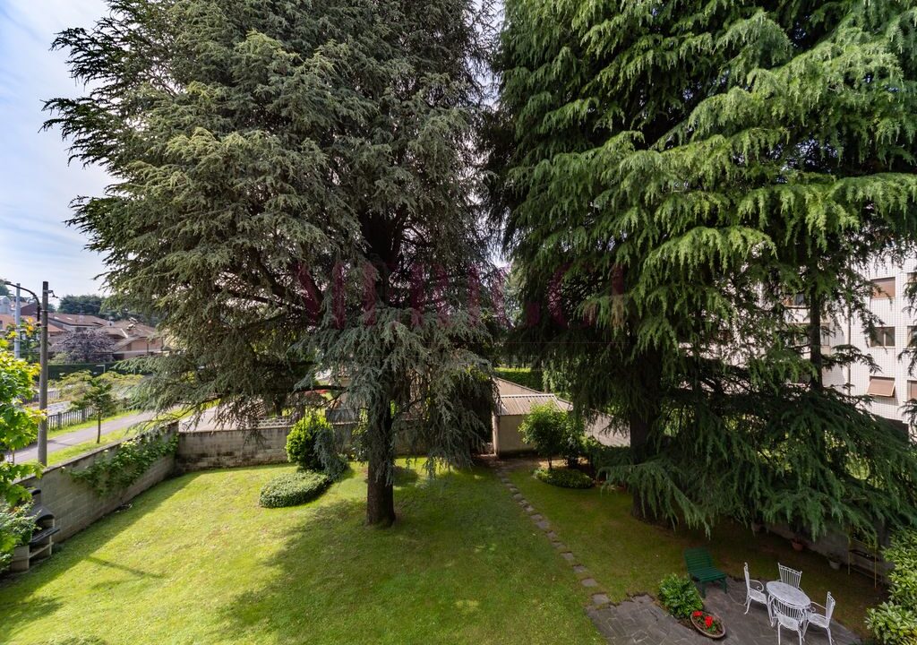 giardino visto dall'alto - villa vendita - cesano maderno - meriggi