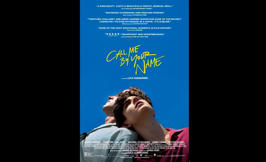 locandina film chiamami con il tuo nome