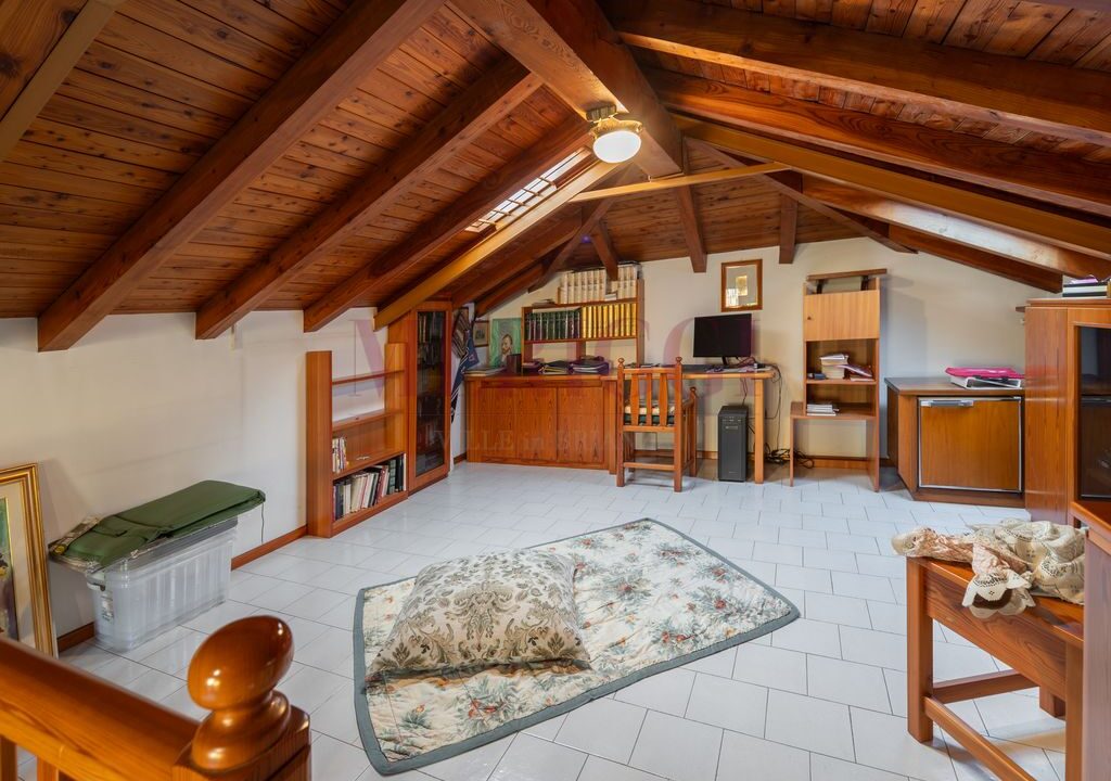 mansarda con lucernari