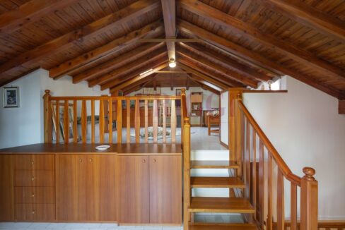 mansarda vista dallo studio, seregno, villa in vendita via valassina