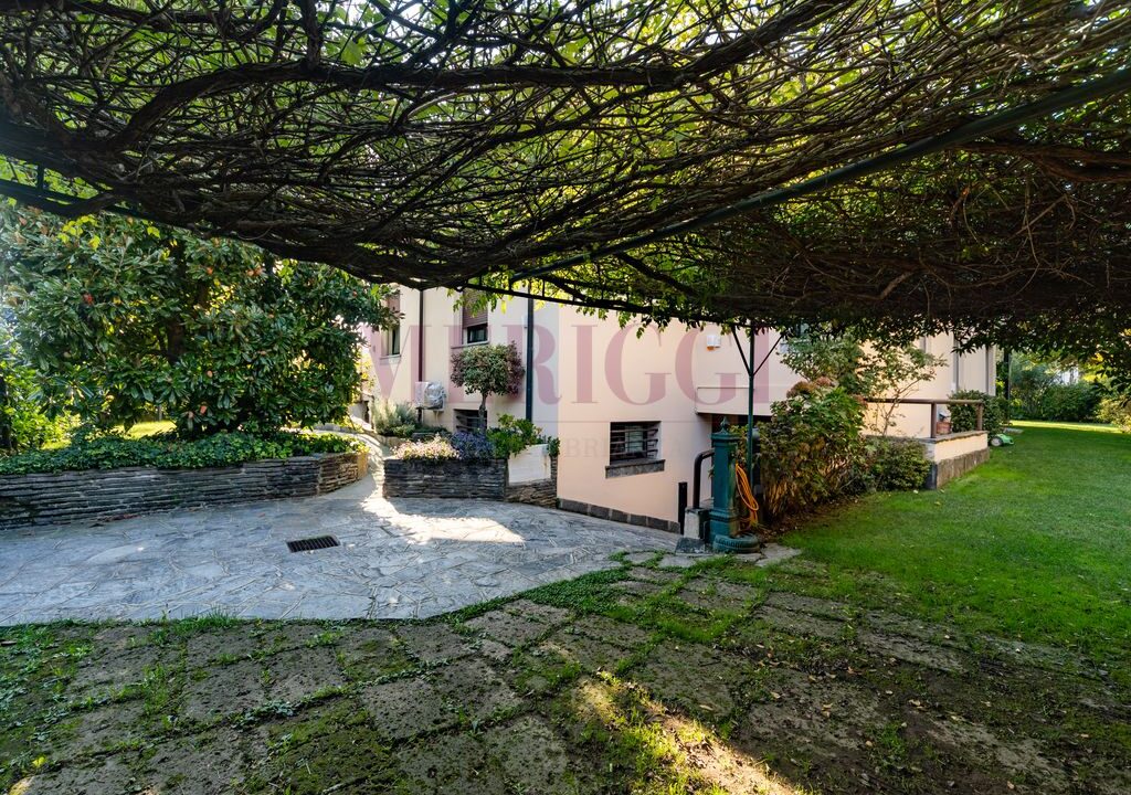 pergolato con rampicante - arcore - villa in vendita - meriggi