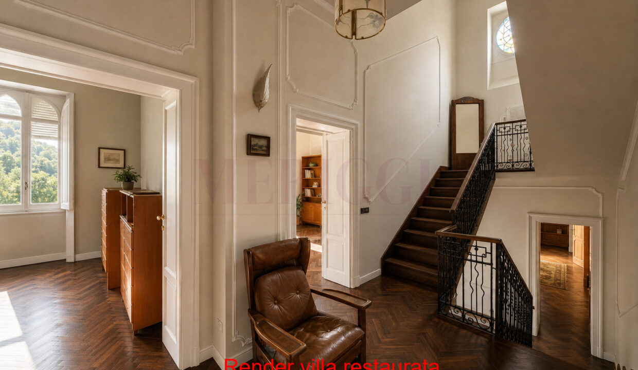 render disimpegno - meriggi villaad asso in vendita