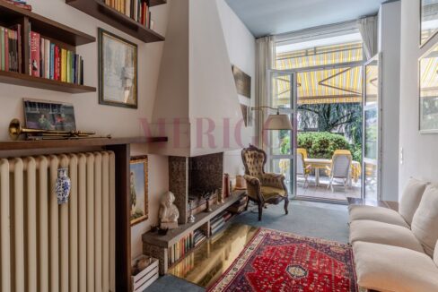sala camino - villa vendita - cesano maderno - meriggi