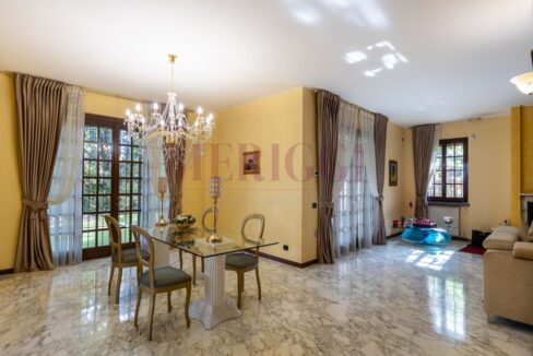sala da pranzo e soggiorno - villa oreno - vendita - meriggi