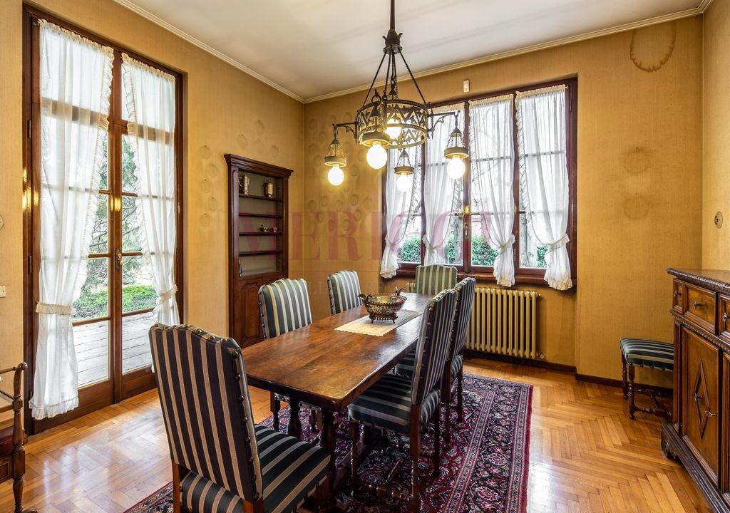 sala da pranzo - villa casatenovo montecarmelo - meriggi