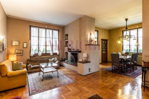 soggiorno e pranzo - villa casatenovo montecarmelo - meriggi
