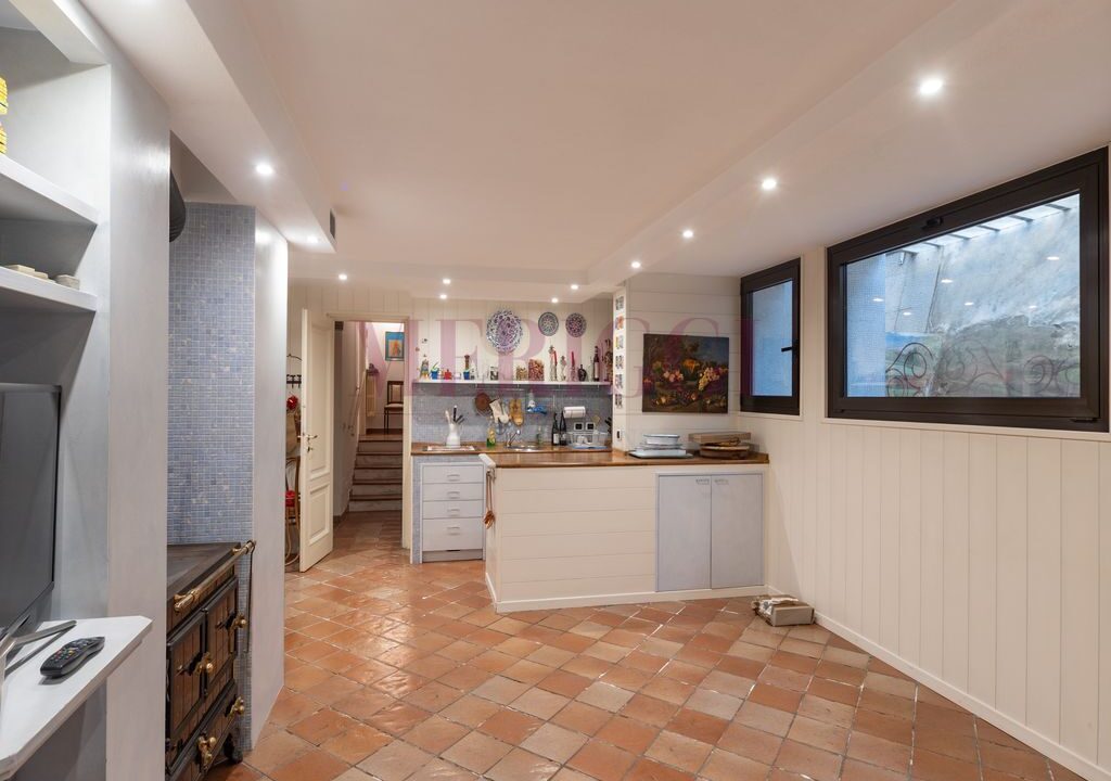 taverna e vista cucina - arcore - villa in vendita - meriggi