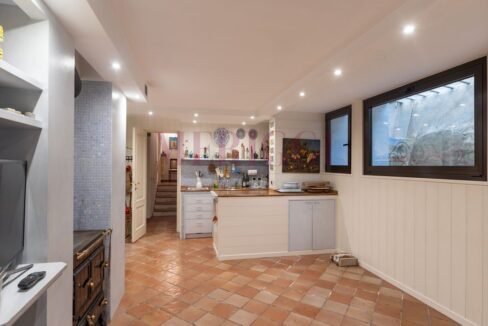 taverna e vista cucina - arcore - villa in vendita - meriggi